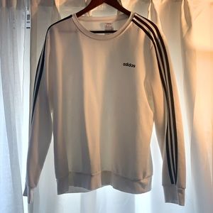 White adidas sweater
